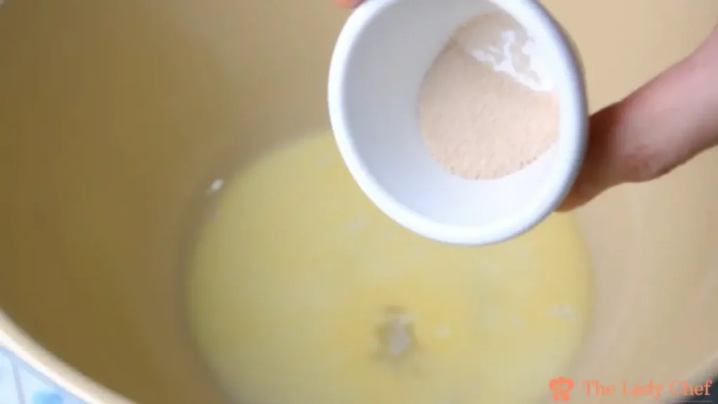Banana Cinnamon Rolls Step 1