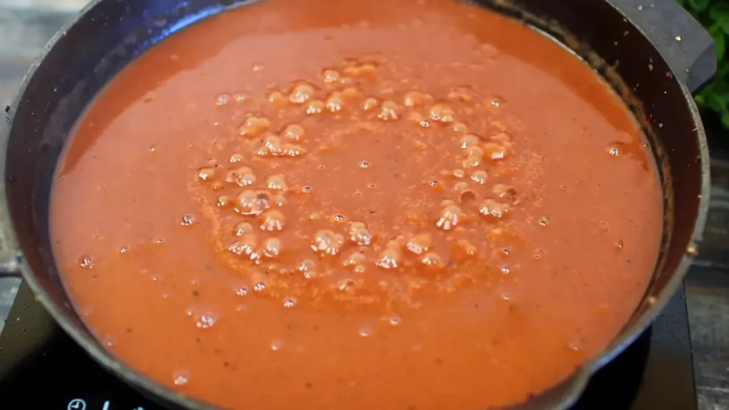 preparing sauce Slow Cooker Pot Roast
