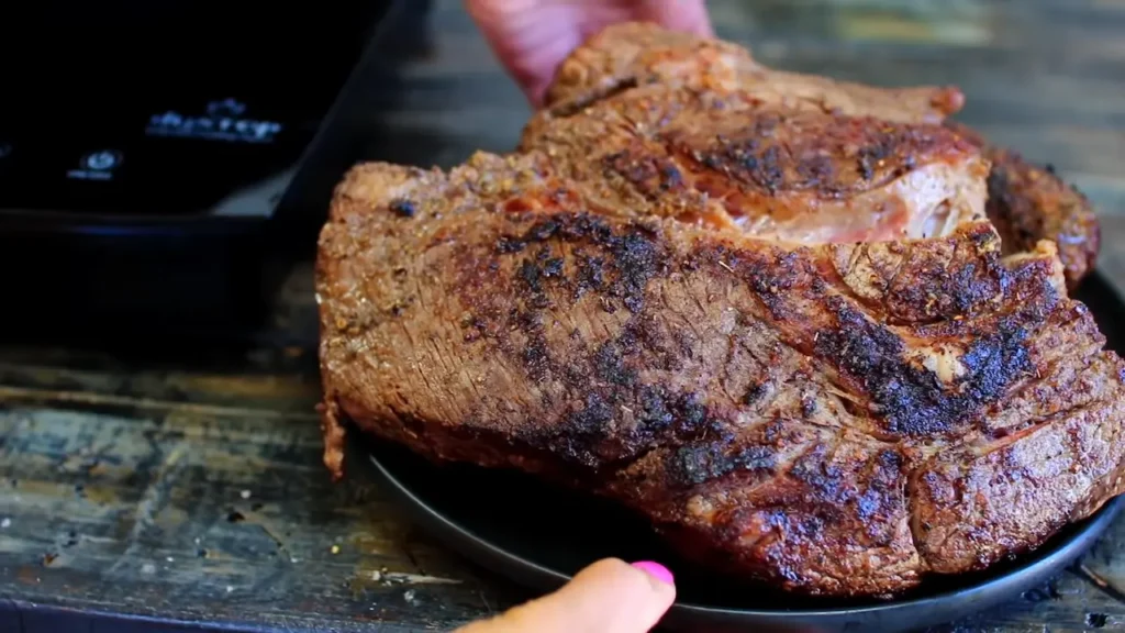 seared beef steak