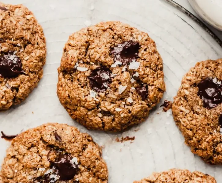 Vegan Gluten-free Oatmeal Cookies