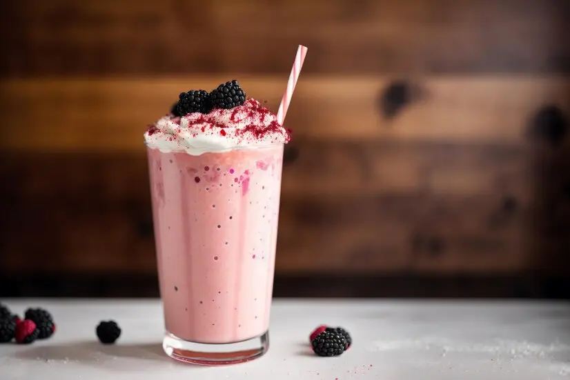 Blackberry Milkshake