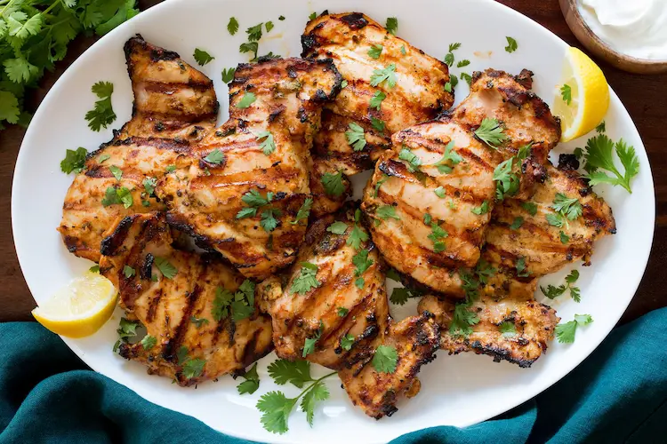 Greek Yogurt Roasted Chicken