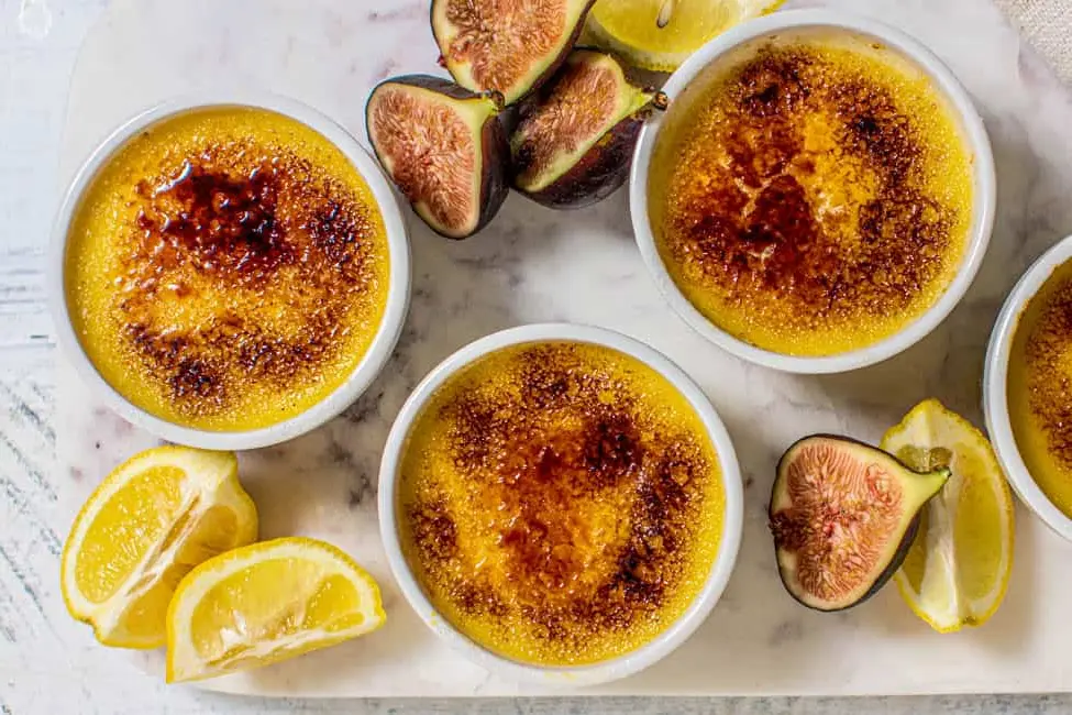 Lemon Crème Brulee
