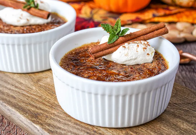 Pumpkin Creme Brulee