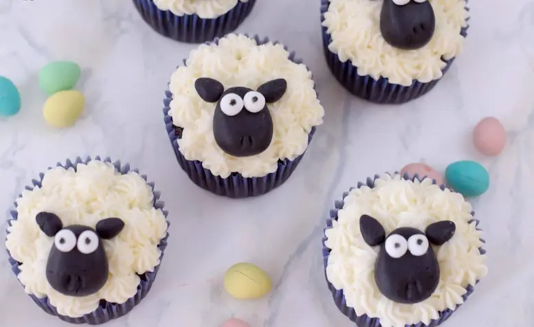 Sheep Cupcakes