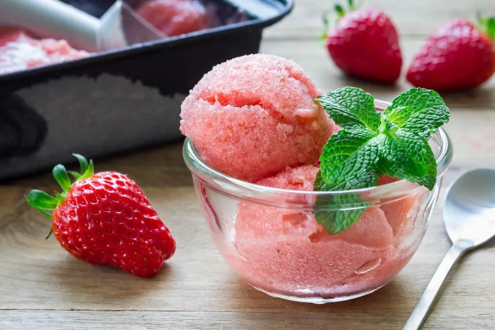 Strawberry Sorbet