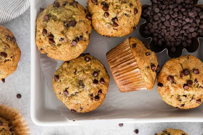 Sugar-free Zucchini Cupcakes