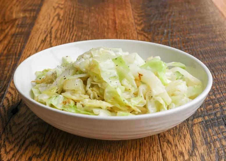 Butter Braised Cabbage