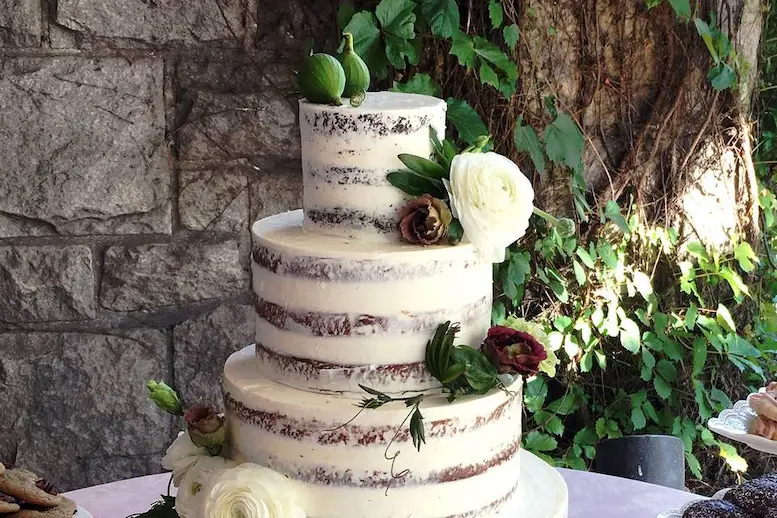 Ginger Spice wedding cake