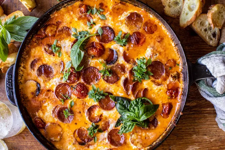 Pepperoni Pizza Dip