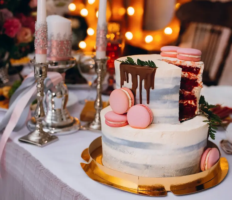 Red Velvet Groom's Cake