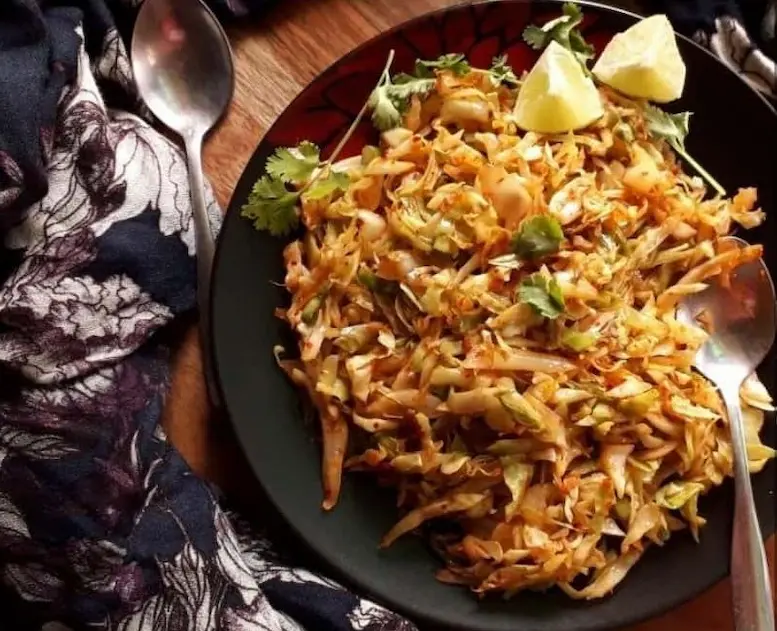 Sauteed Cabbage with Lemon Garlic