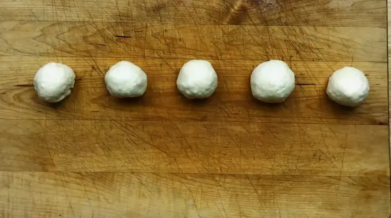 Setting the pastry crust for tuna melt bites