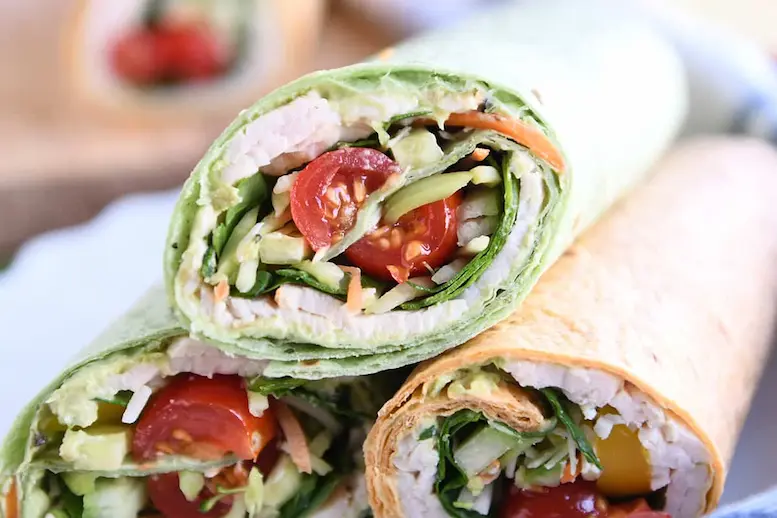 Turkey and Avocado Wraps
