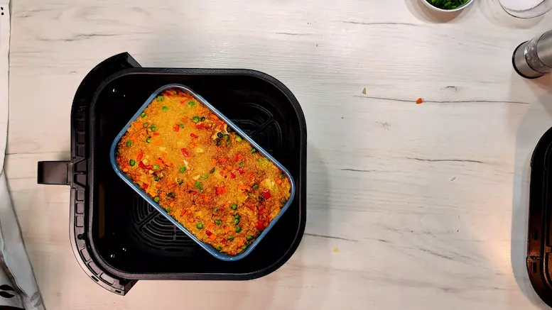 Fried Rice in the air fryer