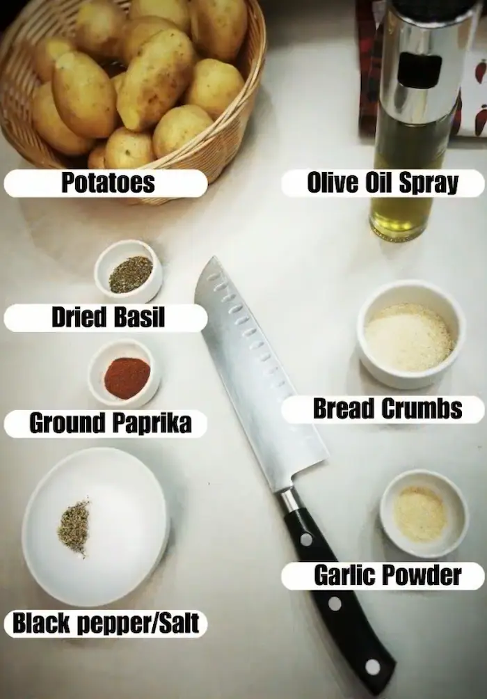 Ingredients for Air Fryer Baby Potatoes