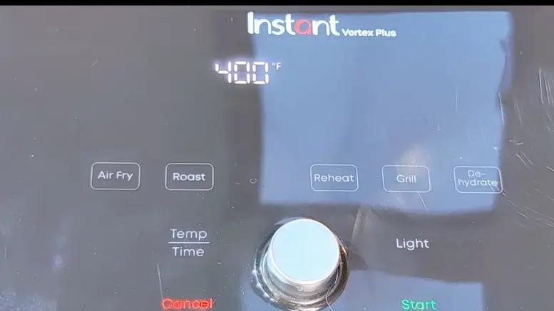 preheat air fryer to 400F