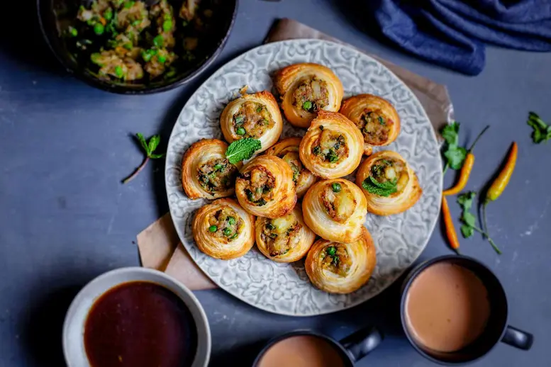 Samosa Pinwheels