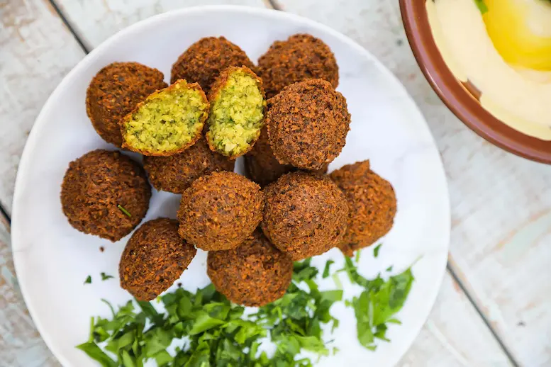 Lebanese Falafel with Tahini Dip