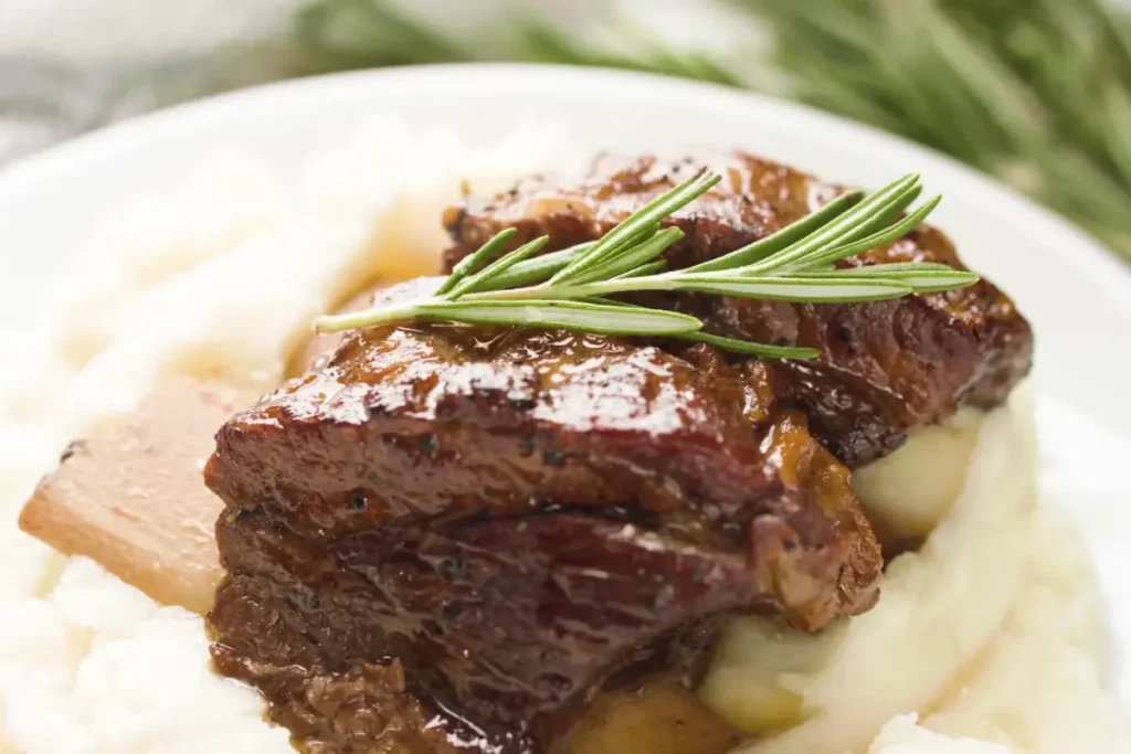 Slow Cooker Braised Short Ribs