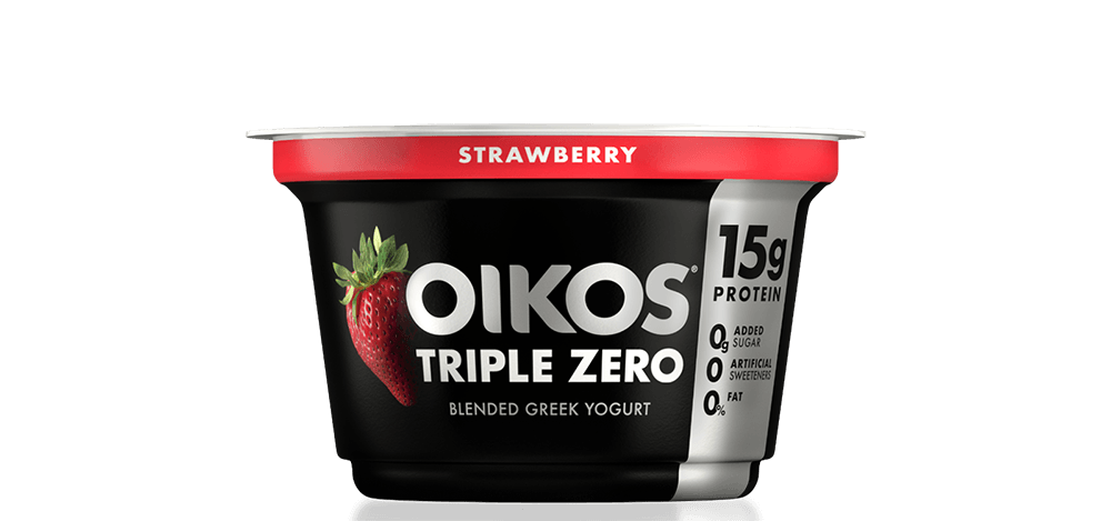 Oikos Triple Zero Blended Greek Yogurt