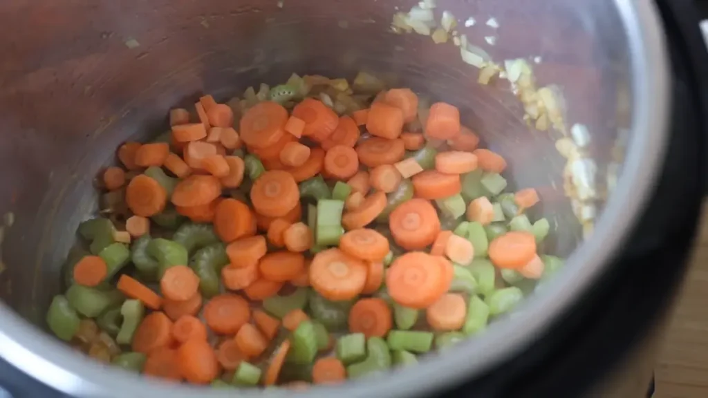 cooking veggies in instant pot