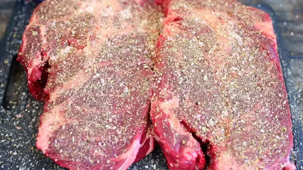 seasoning beef chuck roast with spices