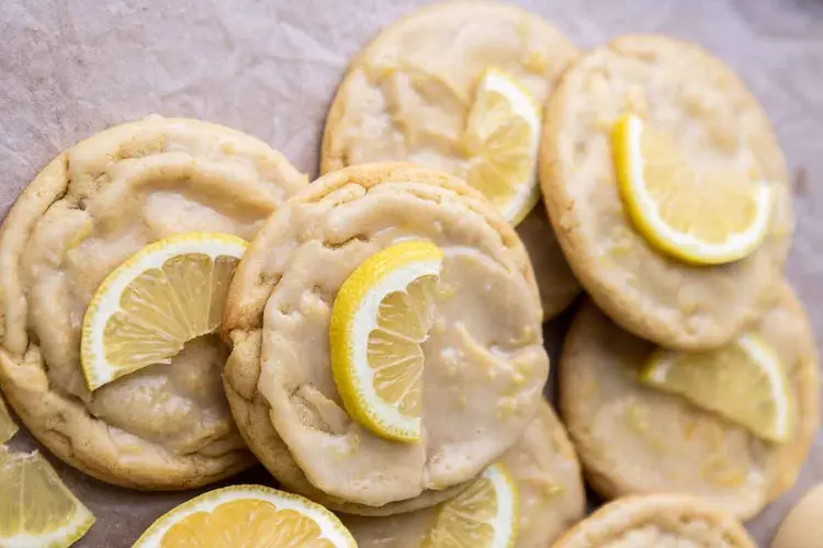 Crumbl Lemon Glaze Cookies