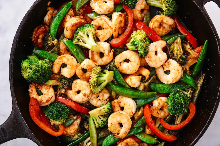 Shrimp Stir Fry with Vegetables
